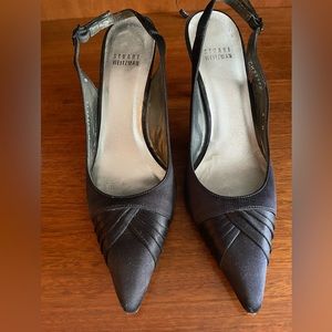 Stuart Weitzman satin dress shoes